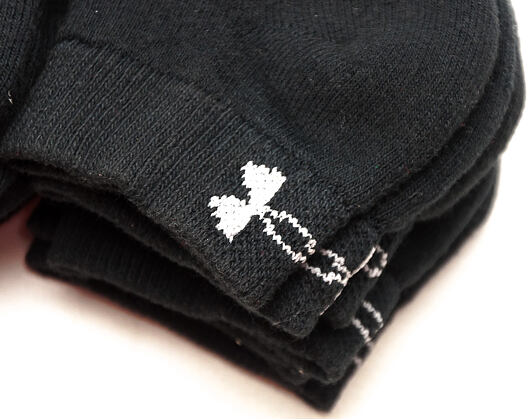 Ponožky Under Armour Charged Cotton Crew 6 pack Black/Grey