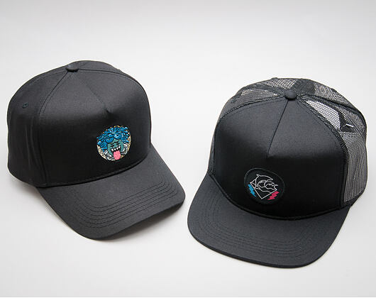 Kšiltovka Pink Dolphin Boosace Black Snapback
