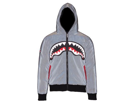 Dětská oboustranná péřovka Sprayground 3M Shark Mouth Reversible Black