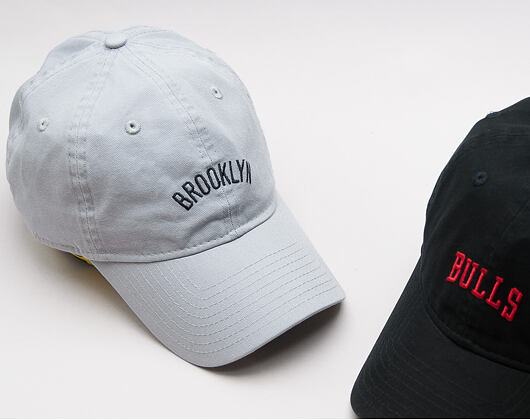 Kšiltovka New Era Unstructured Brooklyn Nets 9FORTY Grey Strapback