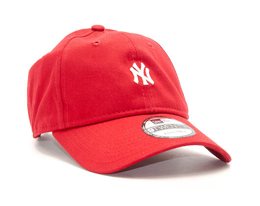 Kšiltovka New Era Classic Mini Logo New York Yankees 9TWENTY Scarlet Strapback