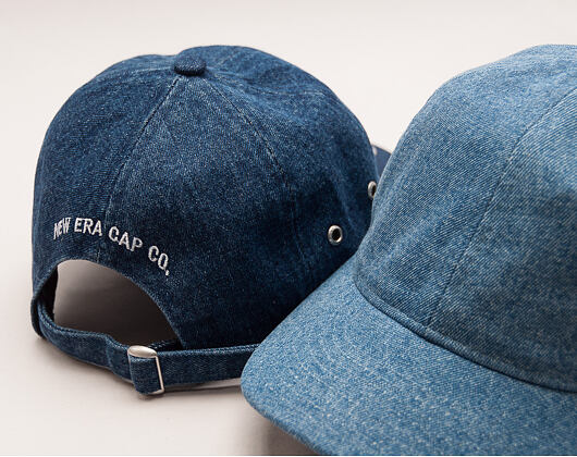 Kšiltovka New Era Washed Denim 9FIFTY Low Profile Light Royal Strapback