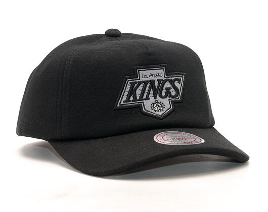 Kšiltovka Mitchell & Ness Throwback Los Angeles Kings Black Snapback