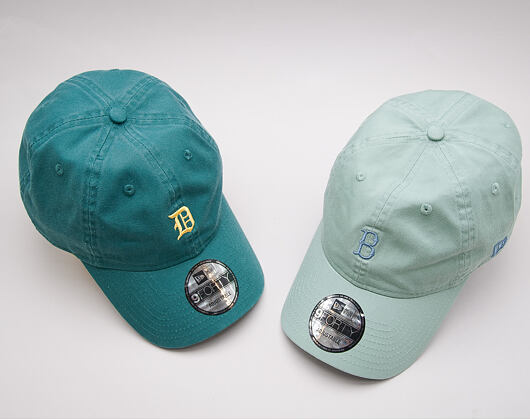 Kšiltovka New Era Unstructured Seasonal Detroit Tigers 9FORTY Green/Yellow Strapback