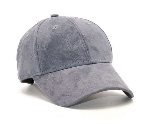Dámská Kšiltovka New Era Suede Essential 9FORTY Grey Heather Strapback