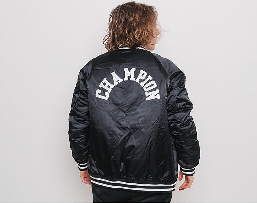 Bomber Champion Reverse Weave Black