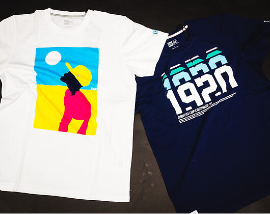 Triko New Era Story Tee Light Navy