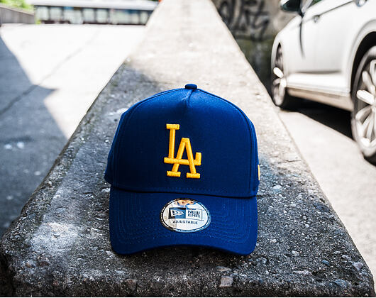 Kšiltovka New Era Team Essential A-Frame Los Angeles Dodgers 9FORTY Dark Royal Snapback