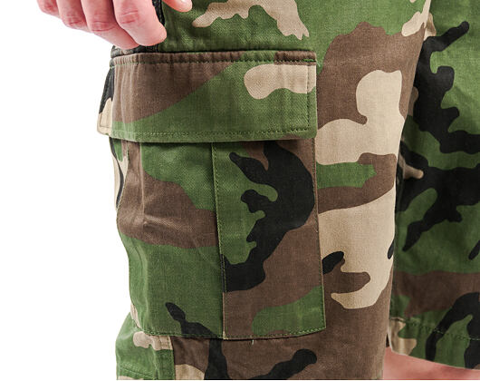 Kraťasy HUF Fatigue Cargo Woodland Camo