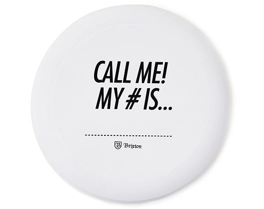Frisbee BRIXTON Call Me Frisbee White