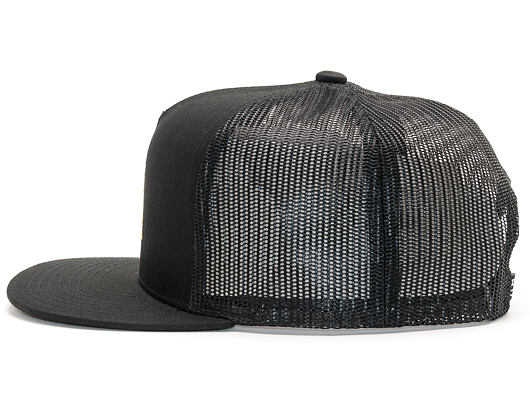 Kšiltovka HUF Apparel Cap Triple Triangle Trucker Black Snapback