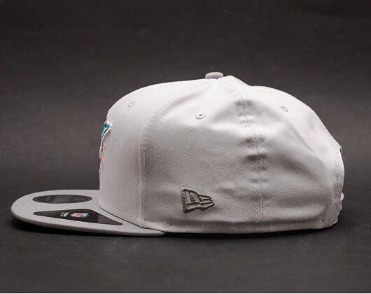 Kšiltovka New Era Contrast Crown Miami Dolphins 9FIFTY White/Gray Snapback