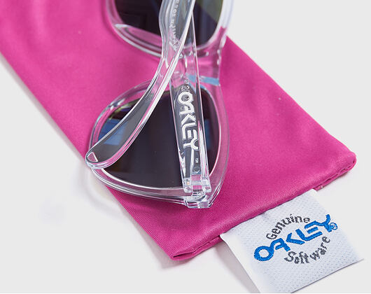 Sluneční Brýle Oakley Frogskins Polished Clear/Violet Iridium 24–305