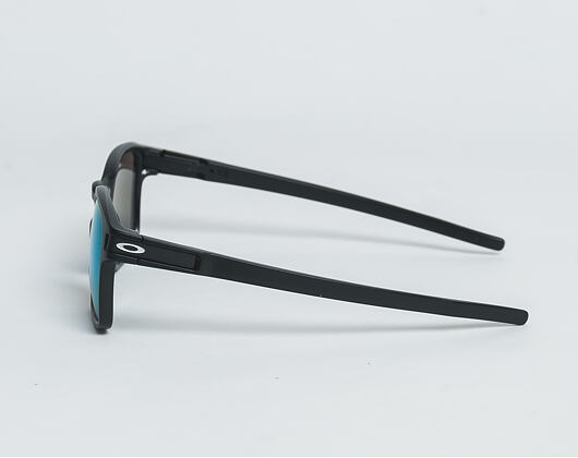 Sluneční Brýle Oakley Latch SQ Matte Black/Violet Iridium Polarized OO9353-04