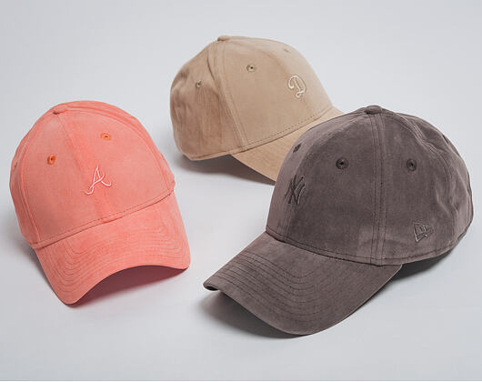Dámská Kšiltovka New Era Women Felt Atlanta Braves 9FORTY Blush Strapback
