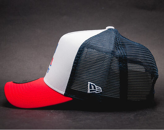 Kšiltovka New Era NFL Throwback Trucker New England Patriots 9FORTY White/Official Team Color Snapba