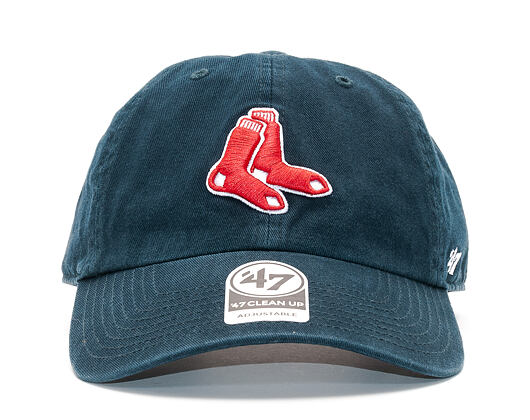 Kšiltovka 47 Brand Boston Red Sox Clean Up Navy Strapback