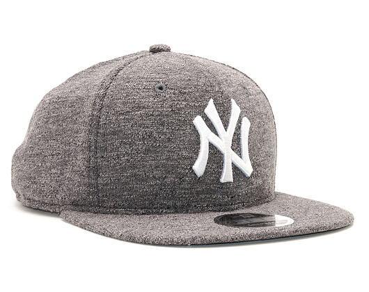 Kšiltovka New Era Slub New York Yankees 9FIFTY Gray/White Snapback
