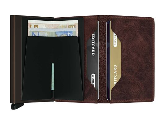 Peněženka Secrid Slimwallet Vintage Chocolate