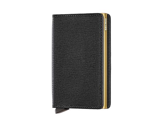 Peněženka Secrid Slimwallet Crisple Black/Gold