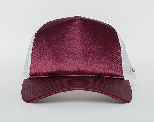 Dámská Kšiltovka New Era Premium Trucker 9FORTY Maroon/Gold Snapback
