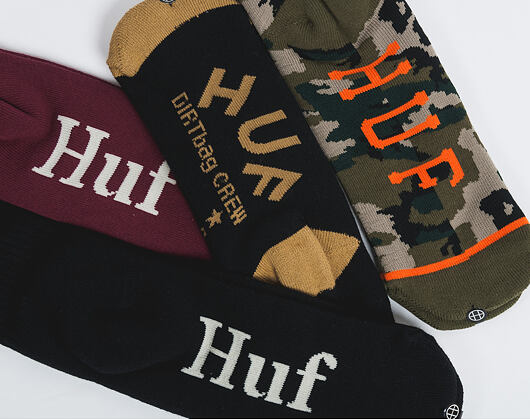Ponožky HUF Ambush Rose Black