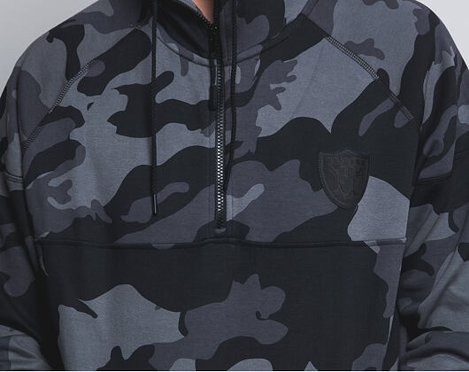 Mikina S Kapucí New Era NTC Hz Hoodie Oakland Raiders Black