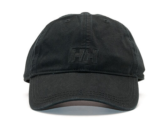 Kšiltovka Helly Hansen Logo Black Strapback