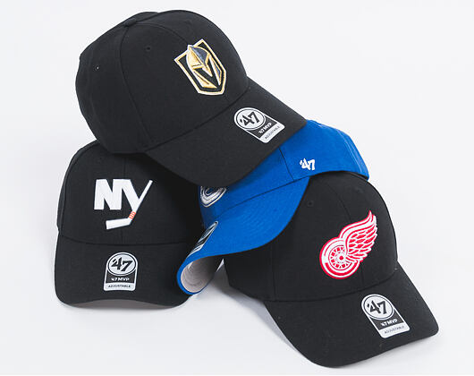 Kšiltovka 47 Brand Detroit Red Wings MVP Black Strapback