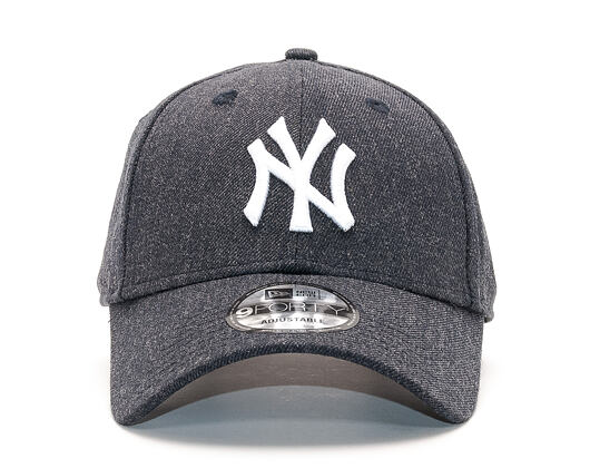 Kšiltovka New Era Seasonal Heather New York Yankees 9FORTY Heather Navy/White Strapback