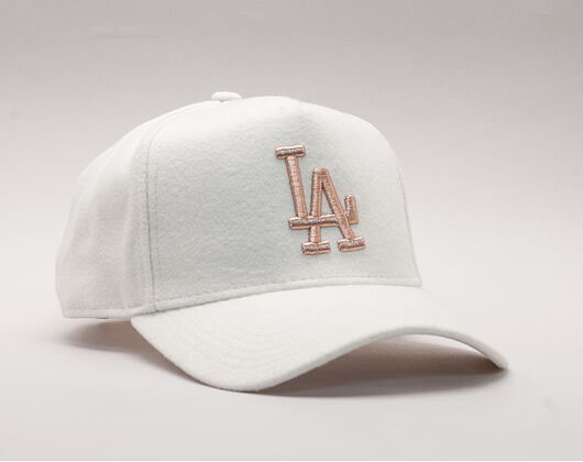 Damská Kšiltovka New Era Melton 9FORTY A-Frame Los Angeles Dodgers Satin/Gold Snapback