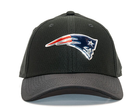 Kšiltovka New Era Black Coll New England Patriots 39THIRTY Black