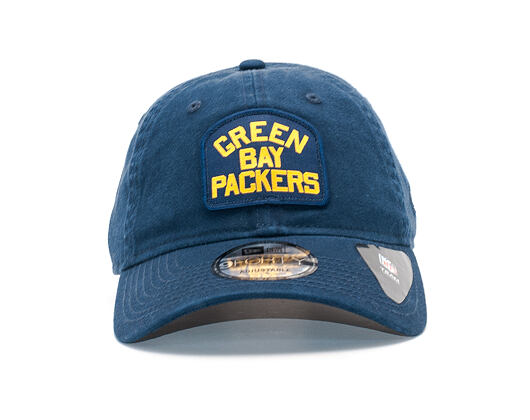 Kšiltovka New Era Patch Green Bay Packers 9FORTY Official Team Colors Strapback