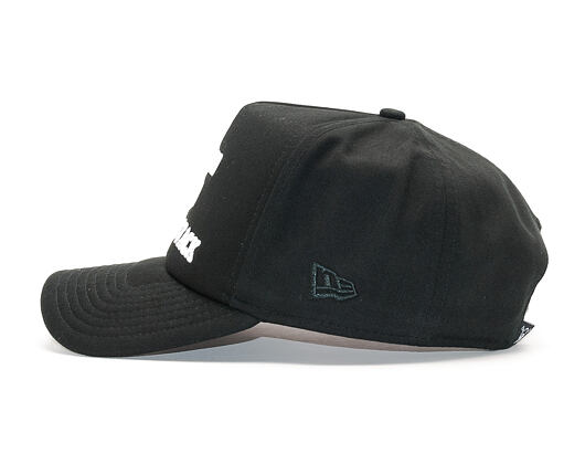 Kšiltovka New Era Silver and Black Attack  A-Frame Oakland Raiders 9FORTY Black Snapback