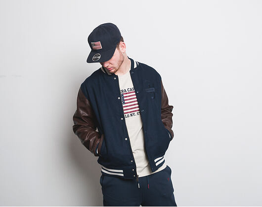 Bunda New Era World Hood Varsity Night Shift Navy