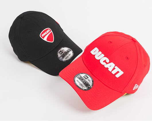 Kšiltovka New Era Essential Wordmark SS18 Ducati 9FORTY Scarlet Strapback