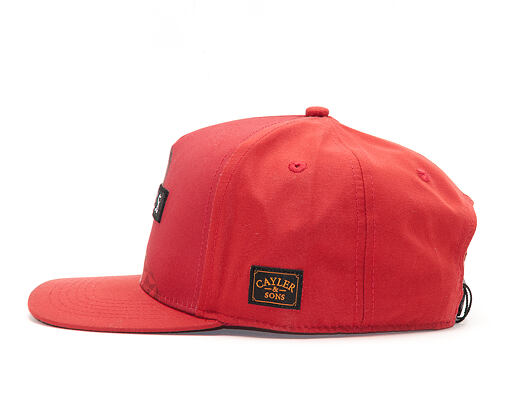Kšiltovka Cayler & Sons White Label Drop Out Red/Orange Snapback