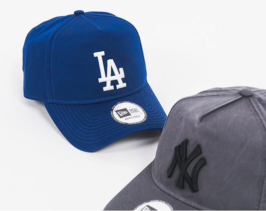 Kšiltovka New Era Washed Aframe New York Yankees 9FORTY Grey Heather Snapback