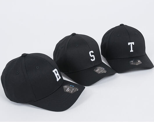 Kšiltovka State of WOW ALPHABET - Sierra Baseball Cap Crown 2 Black/White Strapback