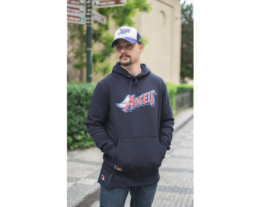Kšiltovka New Era Coast 2 Coast Anaheim Angels 9FORTY A-FRAME TRUCKER  Official Team Color