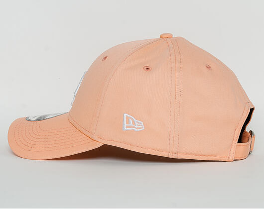 Kšiltovka New Era  League Essential  Los Angeles Dodgers 9FORTY Strapback Posh Peach / Optic White