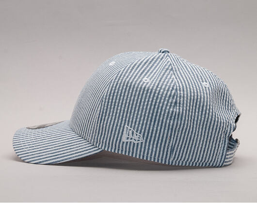 Kšiltovka New Era  Seersucker Los Angeles Dodgers 9FORTY Strapback Navy / Optic White