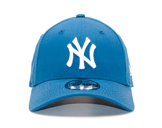 Kšiltovka New Era  League Essential New York Yankees 9FORTY Strapback Snap Shot Blue / Optic White