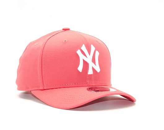 Kšiltovka New Era 9FIFTY Pre Curved Snapback New York Yankees Coral Pink / White