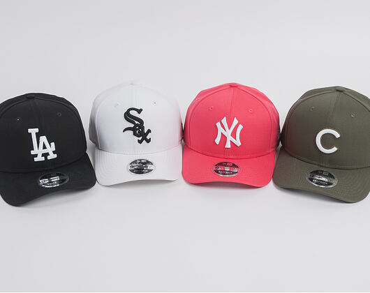 Kšiltovka New Era   Pre Curved  Chicago Cubs 9FIFTY Snapback New Olive / Optic White
