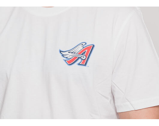 Triko New Era Coast 2 Coast Chest Tee Anaheim Angels White