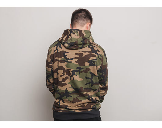Mikina S Kapucí New Era Team Apparel Ft Print Hoody Los Angeles Dodgers Woodland Camo