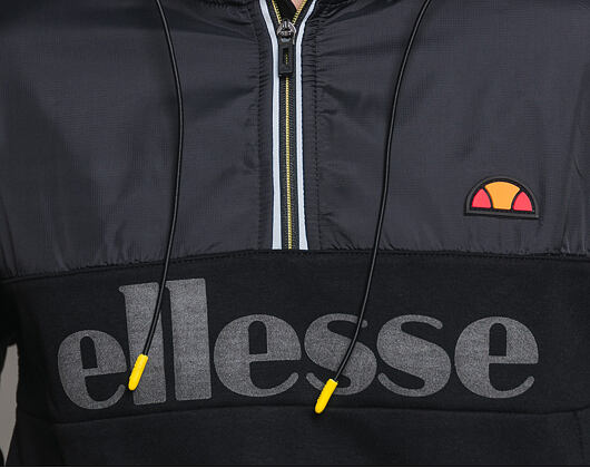 Mikina S Kapucí Ellesse Sport Favio Half Zip Hoody Anthracite