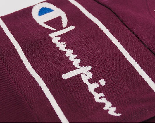 Mikina Champion Sweater Logo Crewneck Sweatshirt Maroon