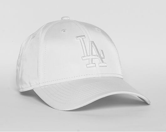 Dámská Kšiltovka New Era Satin Los Angeles Dodgers 9FORTY White Strapback